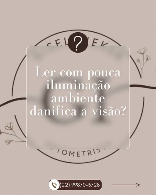 Post 5 do Instagram de optometriagiseleieker