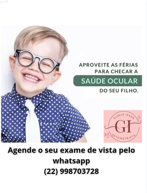 Post 8 do Instagram de optometriagiseleieker